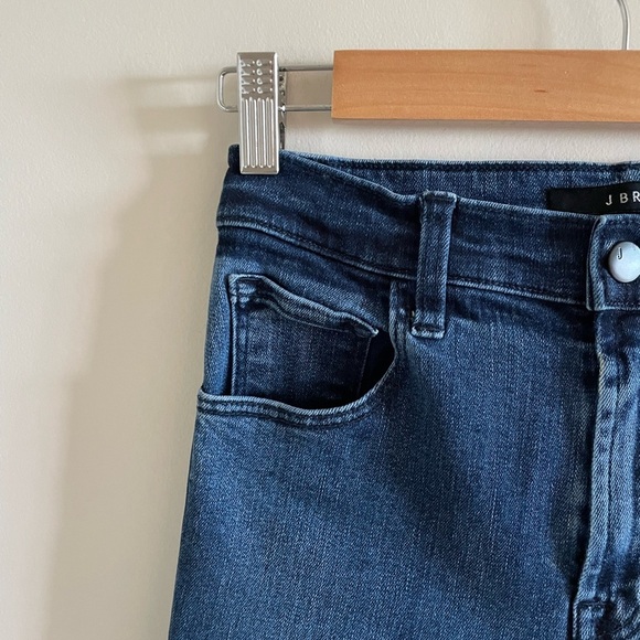 J Brand Dark Wash High Waist Skinny Jeans Size 25 - Picture 4 of 10